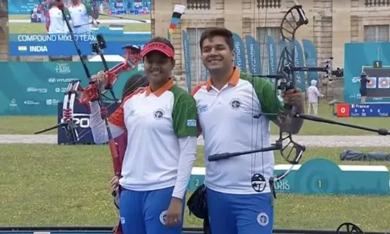 Archery World Cup: Jyothi Surekha clinches individual silver after mixed team gold in Paris