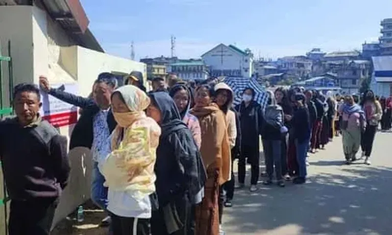 More than 44% polling recorded in Assembly elections in Meghalaya till 1 PM