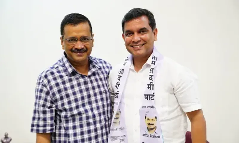 Arvind Kejriwal announced Amit Palekar as the AAP's candidate for Chief Minister of Goa