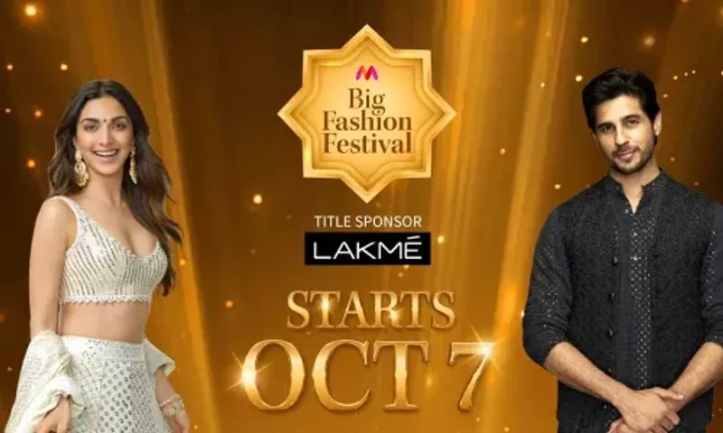 Myntra announces 'Big Fashion Festival' starting October 7