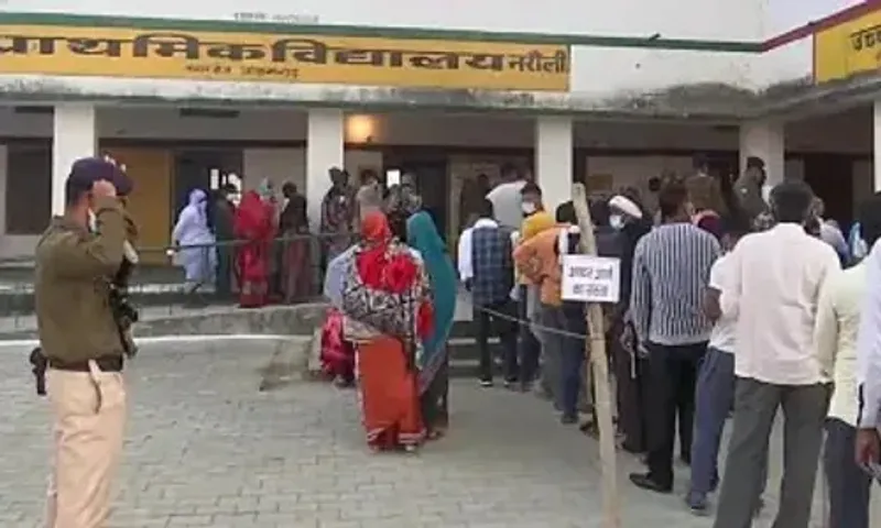 Polling underway for seventh and last phase of assembly elections in Uttar Pradesh