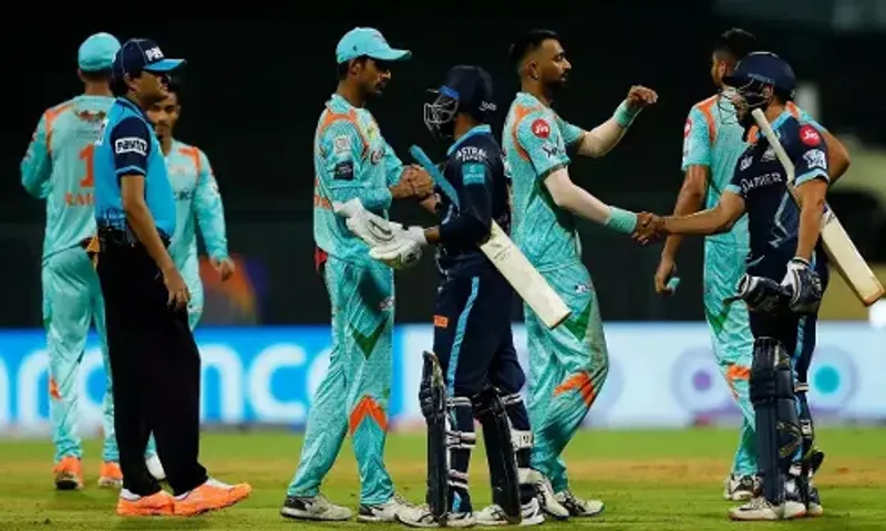 IPL 2022: Gujarat Titans beat Lucknow Super Giants by five wickets in Mumbai