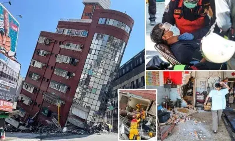 At Least seven people killed and over 700 injured as powerful earthquake hits Taiwan