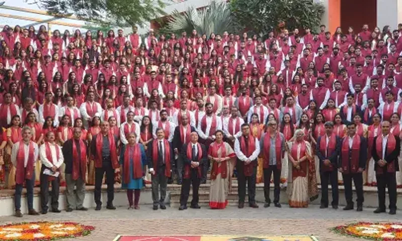 Girl students shine at 9th Convocation, Navrachana University as they get 12 out of 18 gold medals