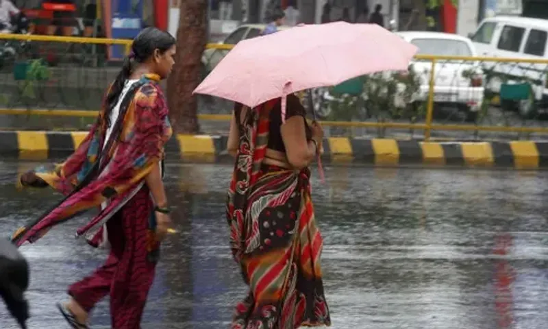 Gujarat has an average rainfall of 76.44%, meteorological department forecast light to heavy rains in North Gujarat