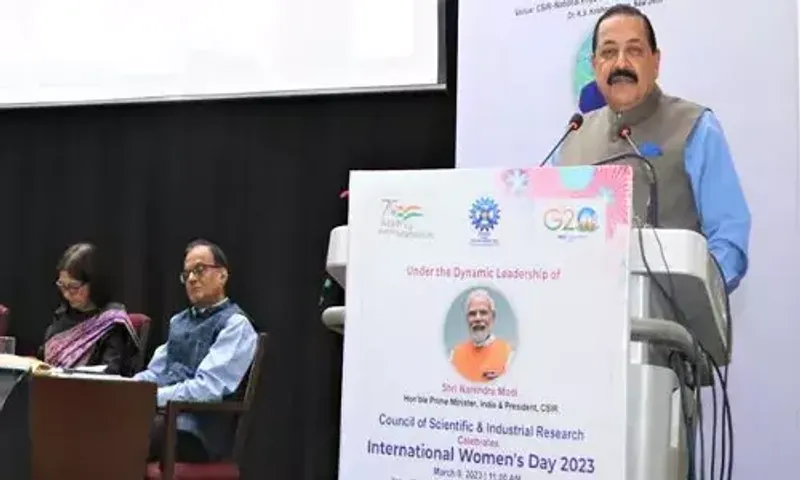 Union Minister Jitendra Singh announces exclusive women's portal for research grants and funds