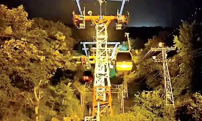 Unruly passenger brings Pavagadh ropeway to halt