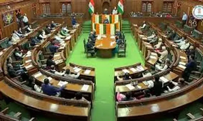 10 Cong MLAs suspended from Gujarat Assembly for a day for sloganeering in House