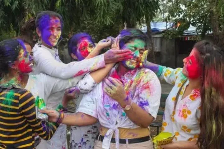 Holi 2023: Ahmedabad soaks in Holi fervour