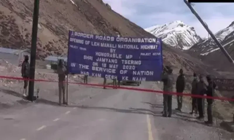 Leh-Manali National Highway now open for vehicular movement