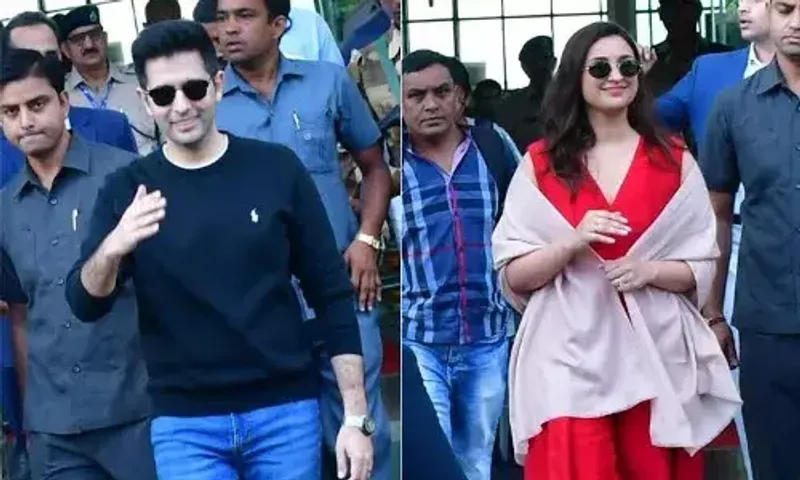 Parineeti Chopra, Raghav Chada arrive at Udaipur ahead of wedding