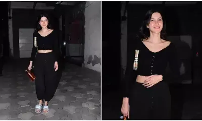 Shanaya Kapoor rocks midweek fashion in comfy casuals