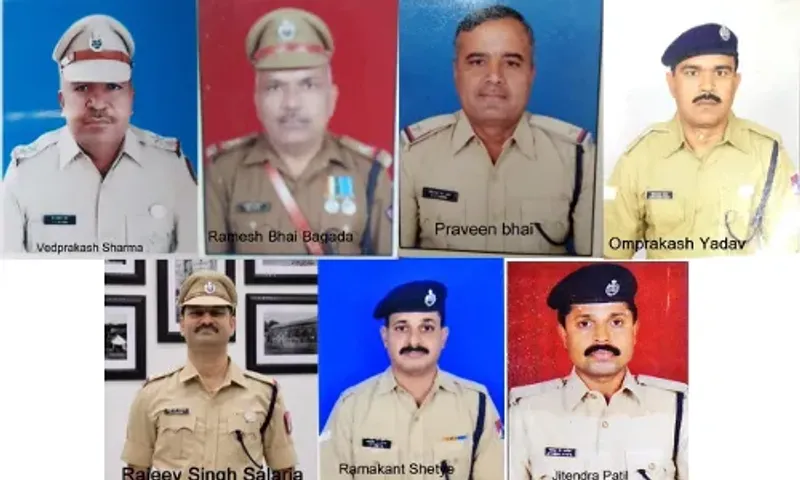 19 Western Railway RPF personnel receive prestigious Ati Utkrisht and Utkrisht Seva medals