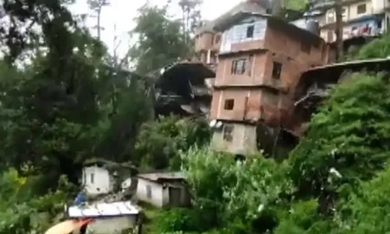 Two people killed; several houses collapse in fresh landslide at Shimla in Himachal Pradesh