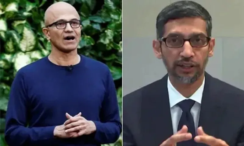 Microsoft's Satya Nadella and Google's Sundar Pichai receive Padma Awards