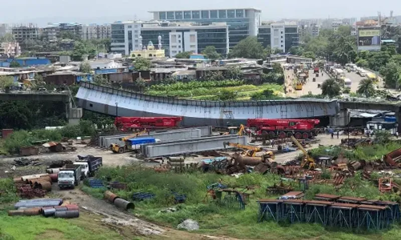 Mumbai: Flyover under construction collapses in BKC, 14 workers injured