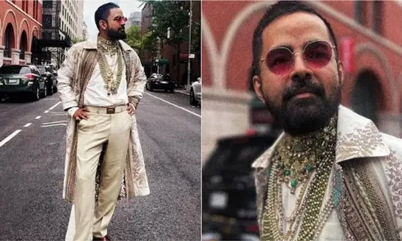 Sabyasachi Mukherjee creates history, becomes first Indian designer to walk the Met Gala carpet