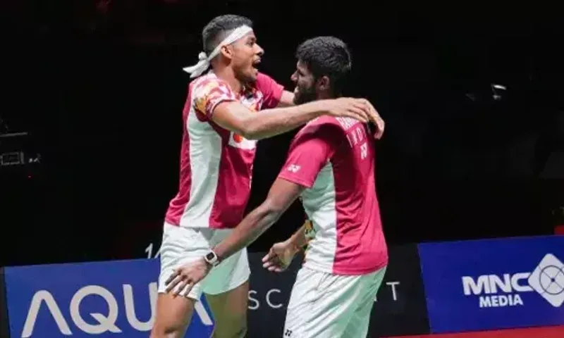 Satwiksairaj Rankireddy & Chirag Shetty enter men's doubles final of Korea Open tournament at Yeosu