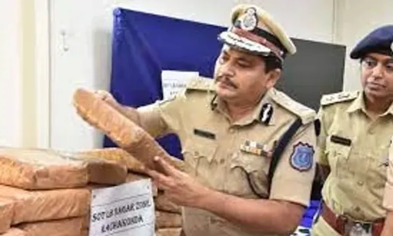 Three people arrested after Telangana police seized 1,240 kg of marijuana valued over Rs 2 million