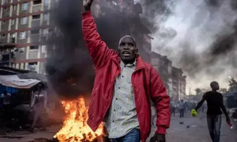 Anti-government protests in Kenya hit Nairobi for 2nd week