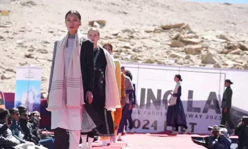 International fashion show at Ladakh's Umling La sets world record