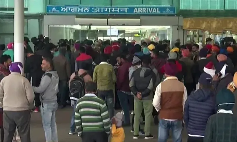 At Amritsar airport, 125 passengers on an international chartered flight tested Covid positive