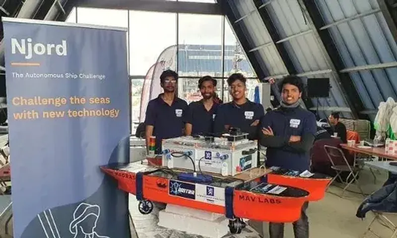 IIT Madras students win Sustainability Award in Njord Challenge 2023