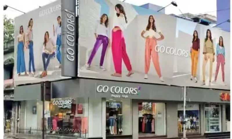 Go Fashion (India) share price: Go Fashion (India) closed today at Rs.1238.9, down -3.96% from yesterday's Rs.1289.95