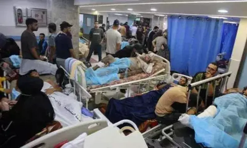 More than 20 patients die at Gaza’s al-Shifa Hospital amid Israeli raid