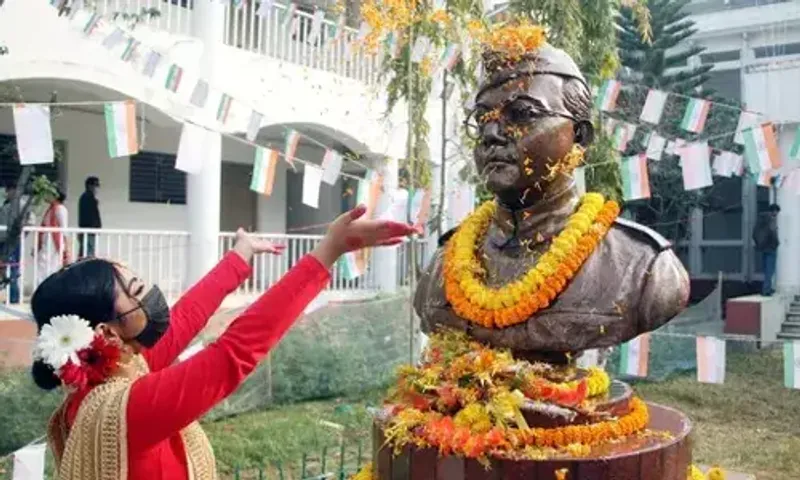 Indian Embassy in Lanka pays tributes to Netaji on his 125th birth anniversary