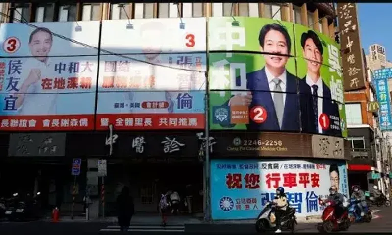 Taiwan polls get underway amid China's threat