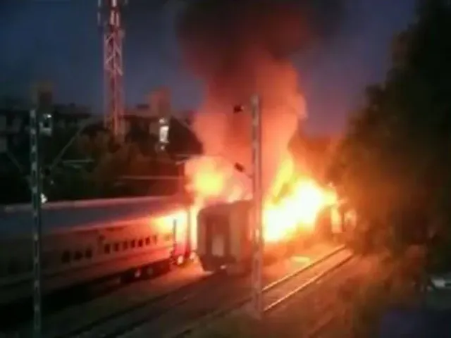 Tamil Nadu: 9 Killed as massive fire breaks out on train at Madurai Railway Junction