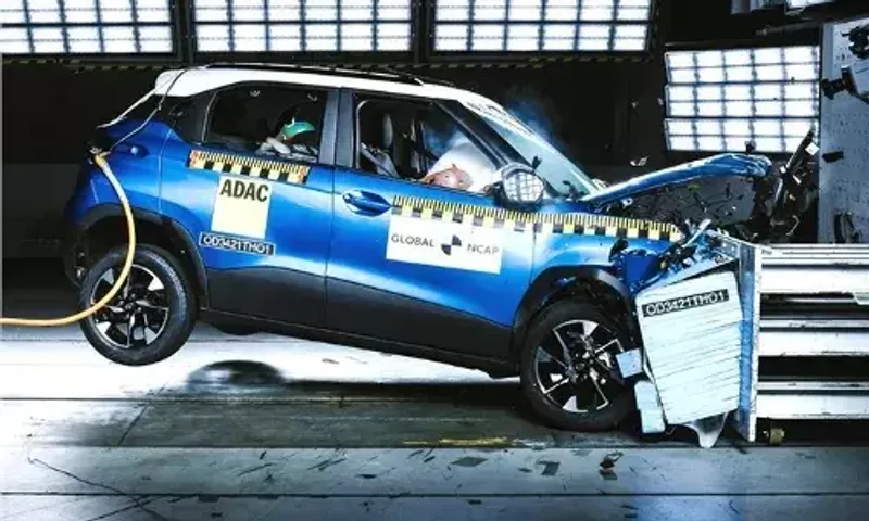 Tata Punch scores 5-star safety rating at Global NCAP