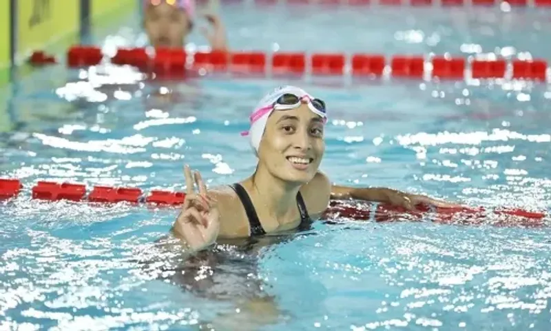 Maana becomes India's first Women swimmer to qualify for Tokyo Olympics under universality Quota