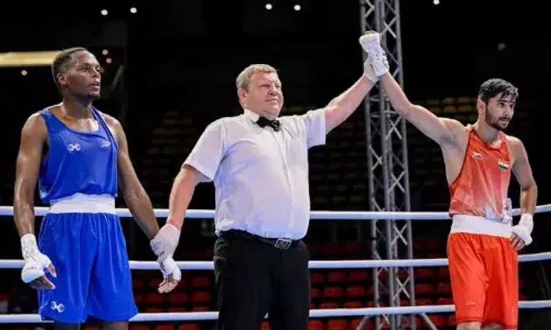 Boxing: Sachin Siwach entered the quarterfinals of the World Qualification Tournament