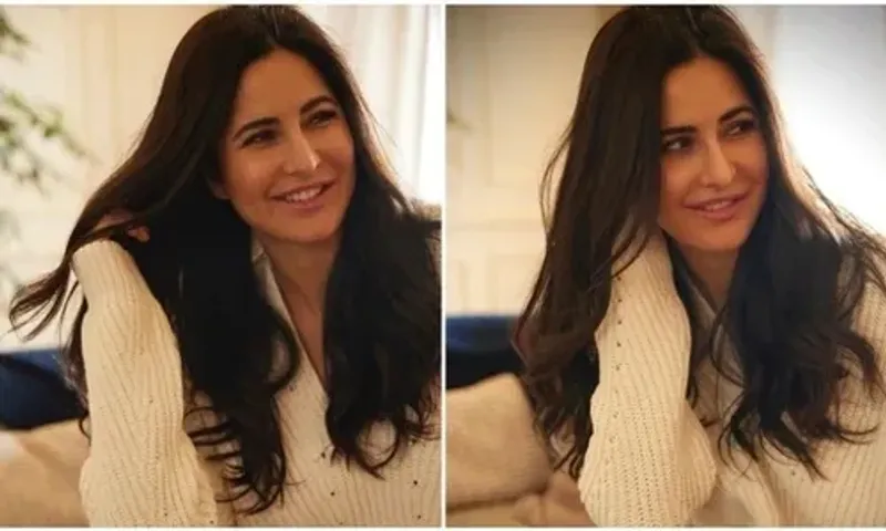 Katrina Kaif in white pullover, denim is a breath of fresh air in the scorching summers