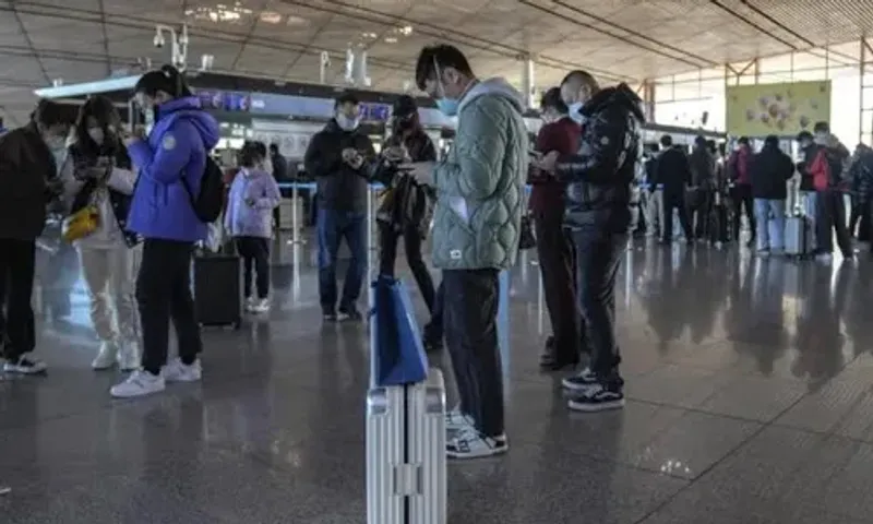 RT-PCR test made mandatory for flyers coming from China and five other countries from today