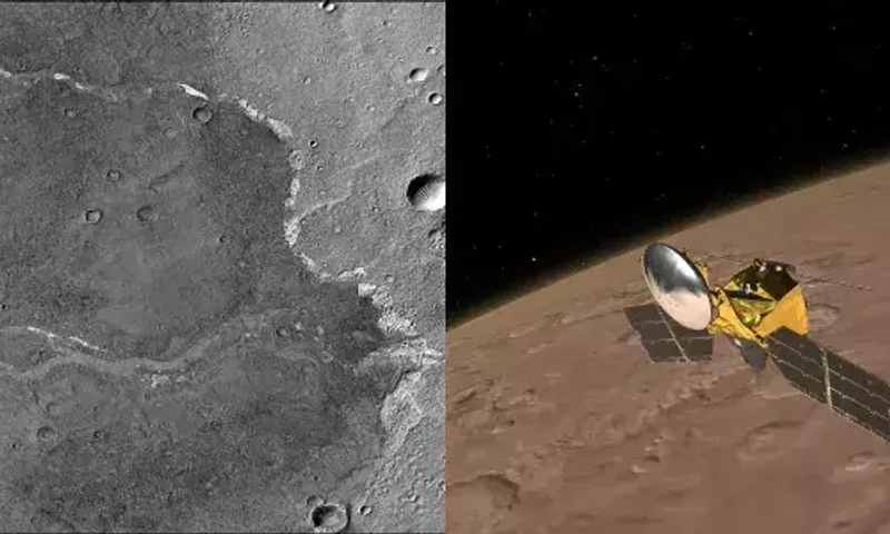 NASA's Mars orbiter: Water flowed on Mars much longer than previously assumed