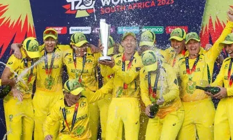 Australia lift ICC Women's T20 World Cup Trophy beating South Africa by 19 runs in Cape Town