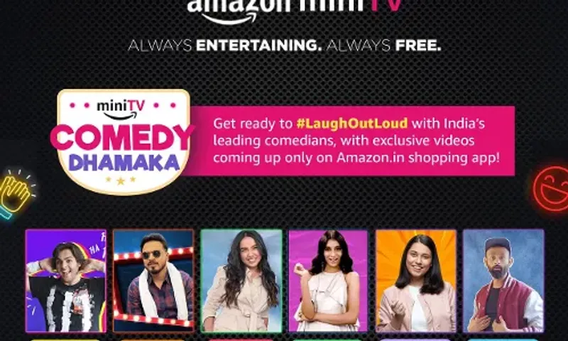 India's top comedians bring exclusive content to miniTV for free