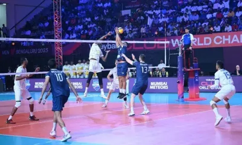 Ahmedabad Defenders to face Italy's Sir Sicoma Perugia in Pool A match in F I V B Volleyball Club World Championship 2023 in Bengaluru