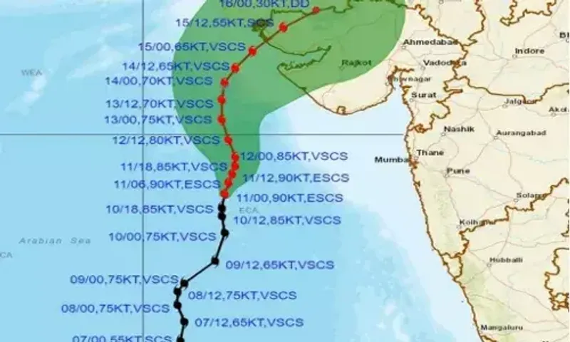 Cyclonic storm Biparjoy to cross Saurashtra & Kutch coast in Gujarat on Thursday