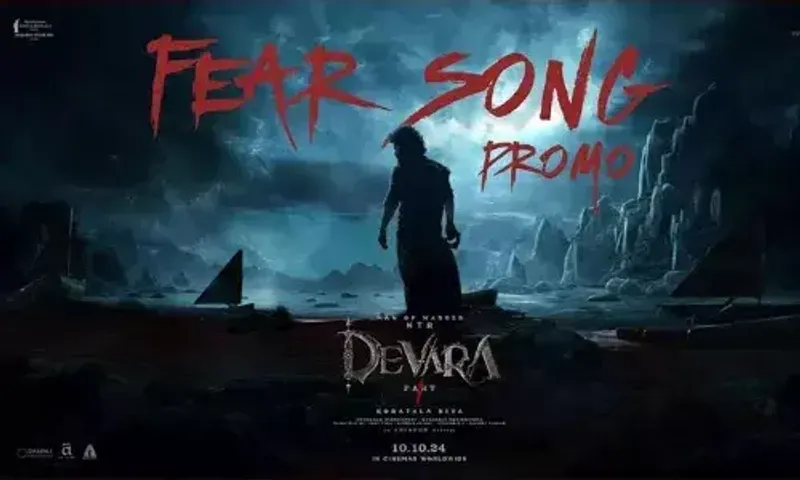 Jr NTR's 'Devara- Part 1’ ‘Fear Song’promo out, track to release on May 19