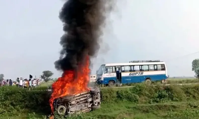 Lakhimpur Kheri violence: Union min Ajay Mishra, son booked for murder