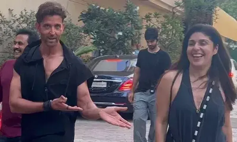 Hrithik Roshan shares War 2 BTS as he wishes stylist Anaita Shroff Adajania on her birthday