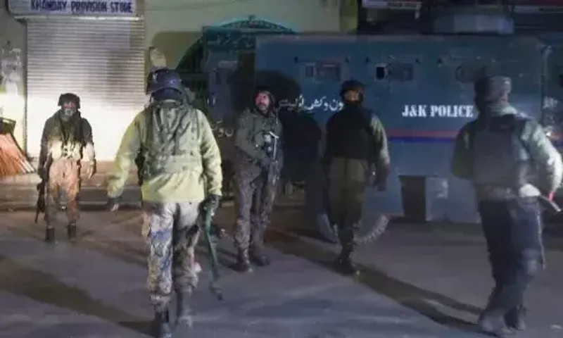 Three police personnel killed, 11 other injured in a terror attack in Srinagar