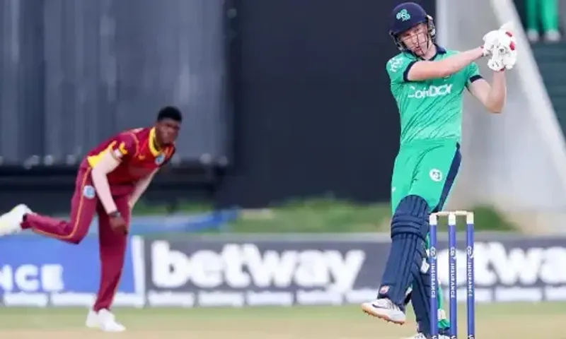 Ireland celebrates a historic ODI series win against the West Indies