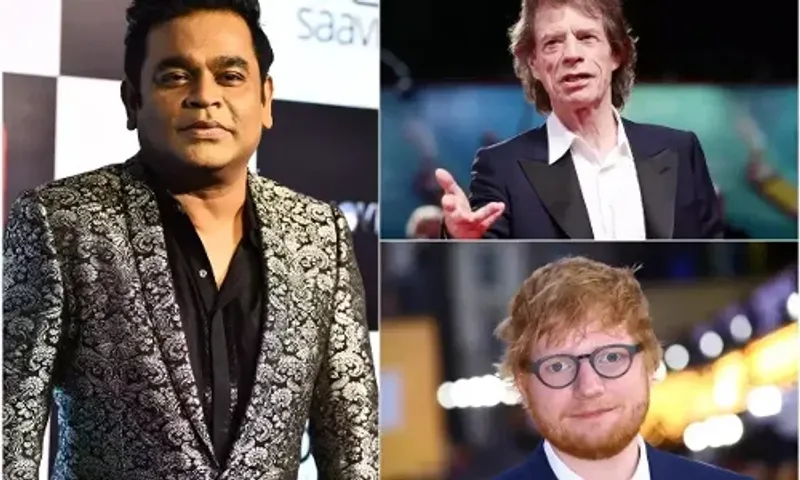 AR Rahman, Ed Sheeran, Mick Jagger team up for COVID-19 fundraiser