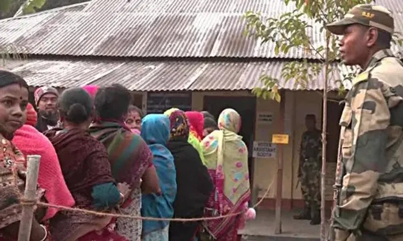 Tripura: voting underway to elect new 60-Member Legislative Assembly