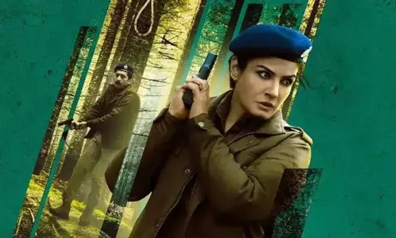 'Aranyak,' Raveena Tandon's debut web series, premieres on December 10th.